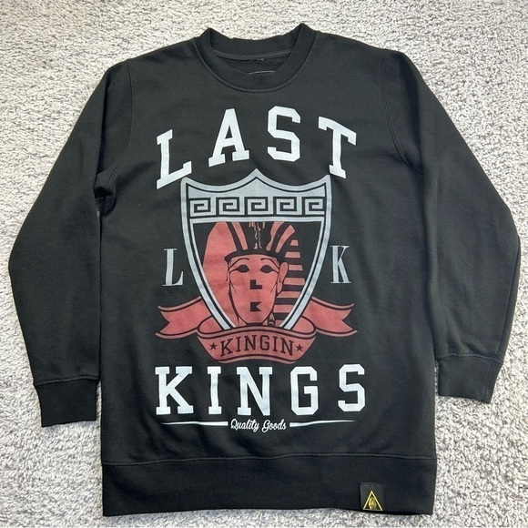 Tyga Last Kings Sweatshirt Unisex Medium Crewneck Basic Kingin  LK Rap Music - Picture 1 of 4